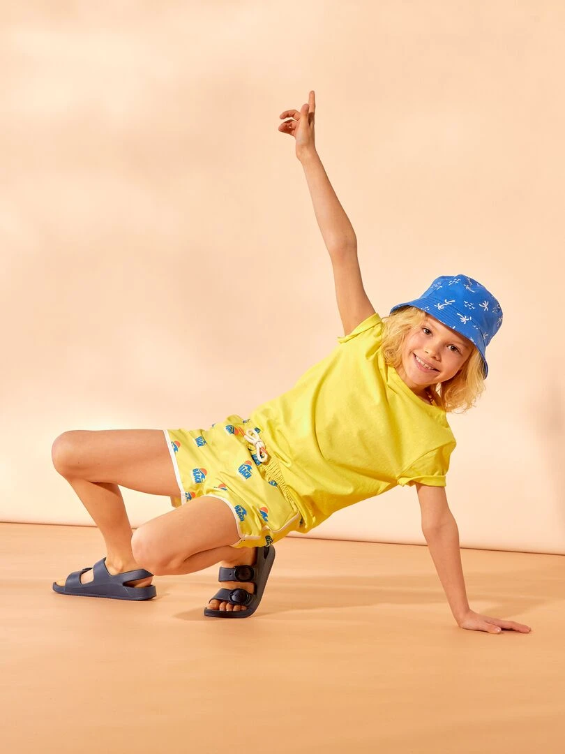 Short type sport Jaune