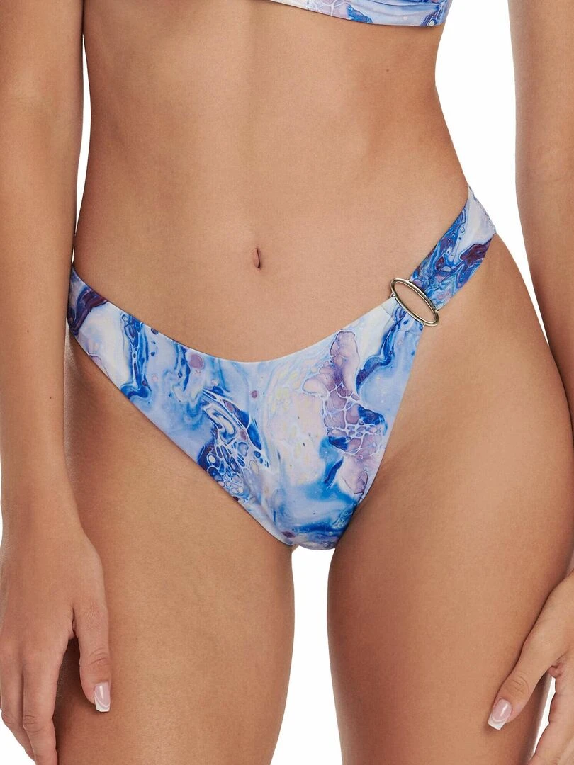 Bas maillot slip de bain échancré Indonesia Bleu