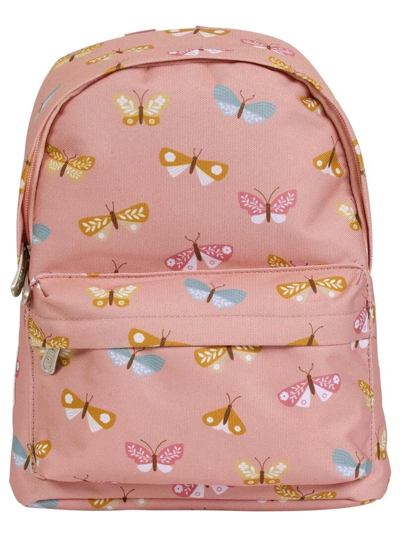 Sac à dos bébé Papillons Rose