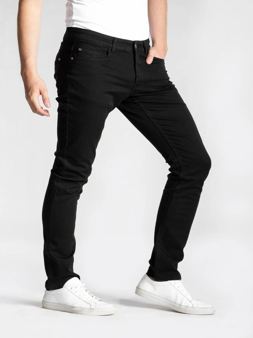 Jeans stretch RL80 Fibreflex® coupe droite ajustée twill 'Rica Lewis' Noir