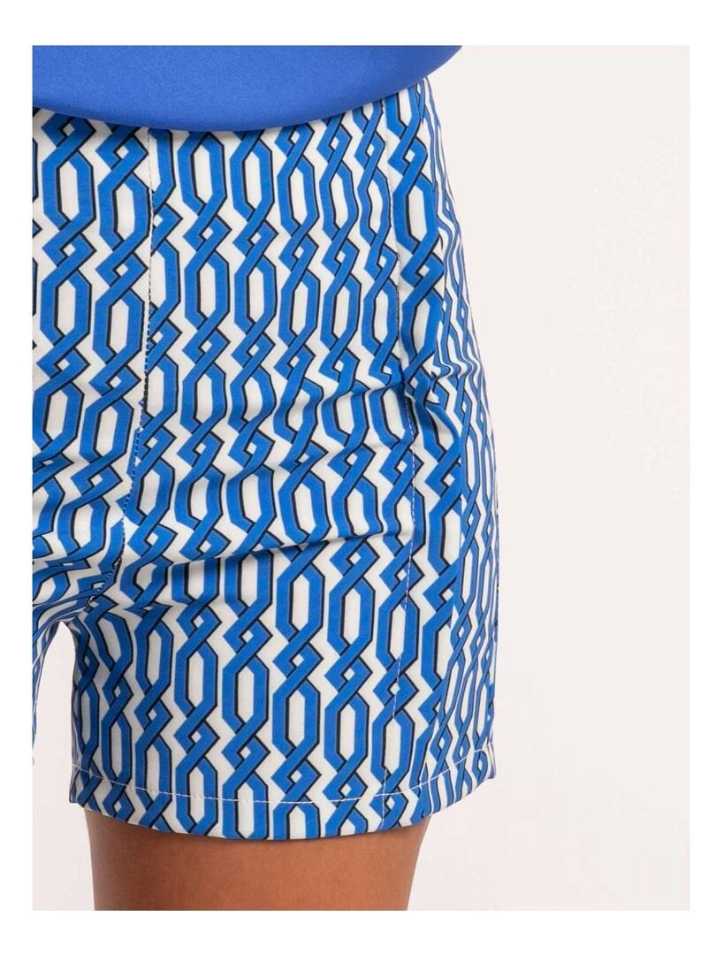Short motifs XOUTY   Bleu