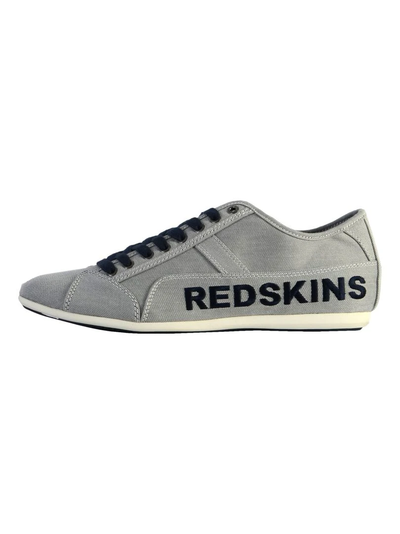 Basket à lacets Redskins Texas Gris