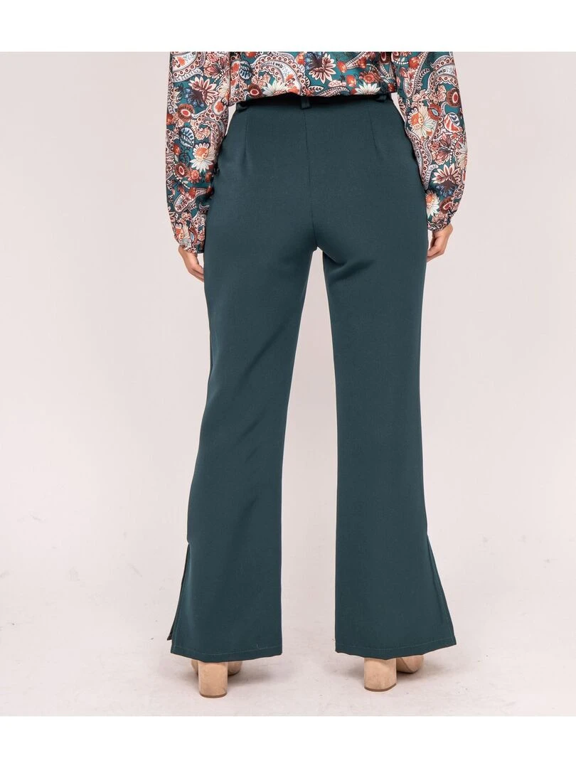 Pantalon évasé EGWEN Beige foncé