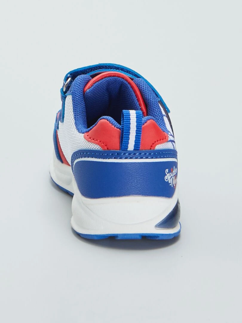 Baskets lumineuses 'Spiderman'   bleu