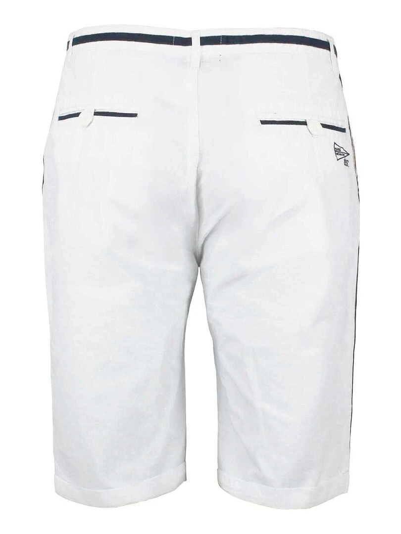 Bermuda homme CLASSI SRK Blanc