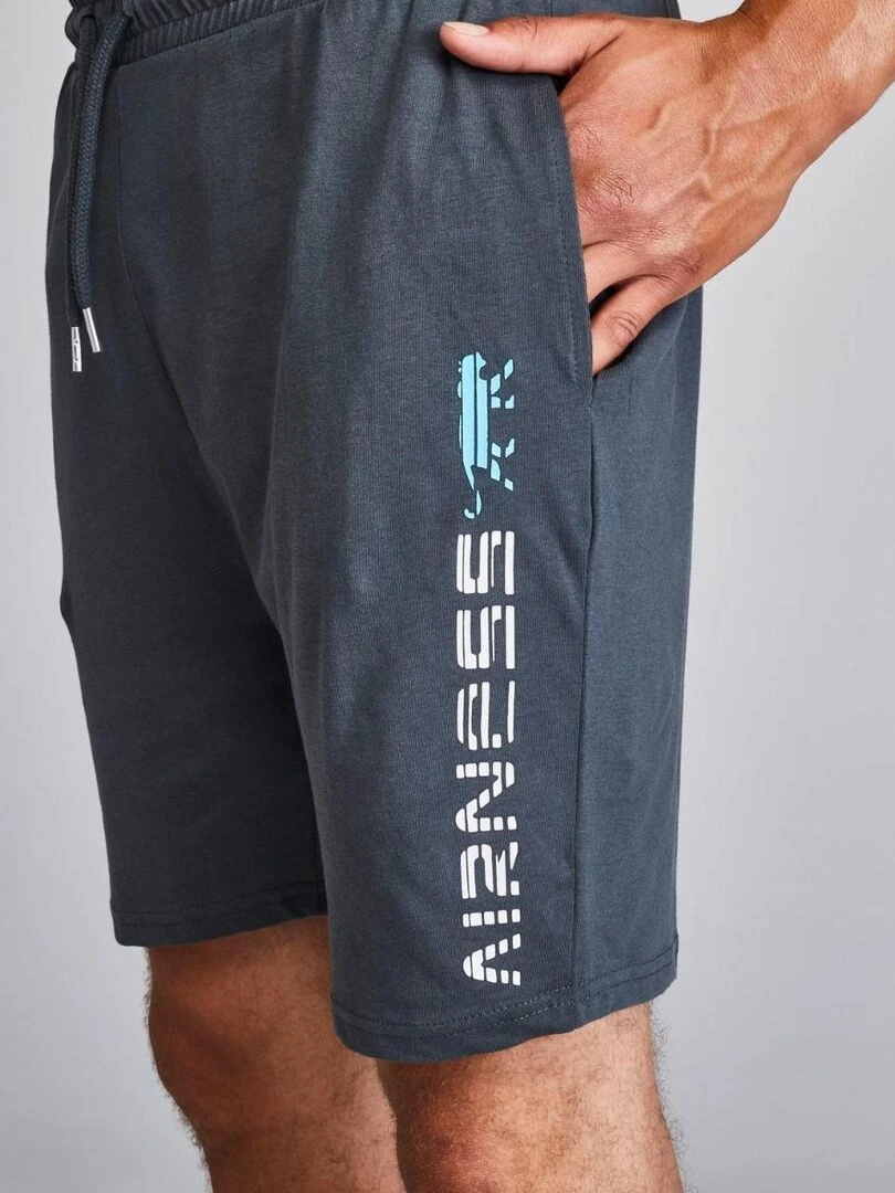 SHORT KAYLON Airness   Gris foncé
