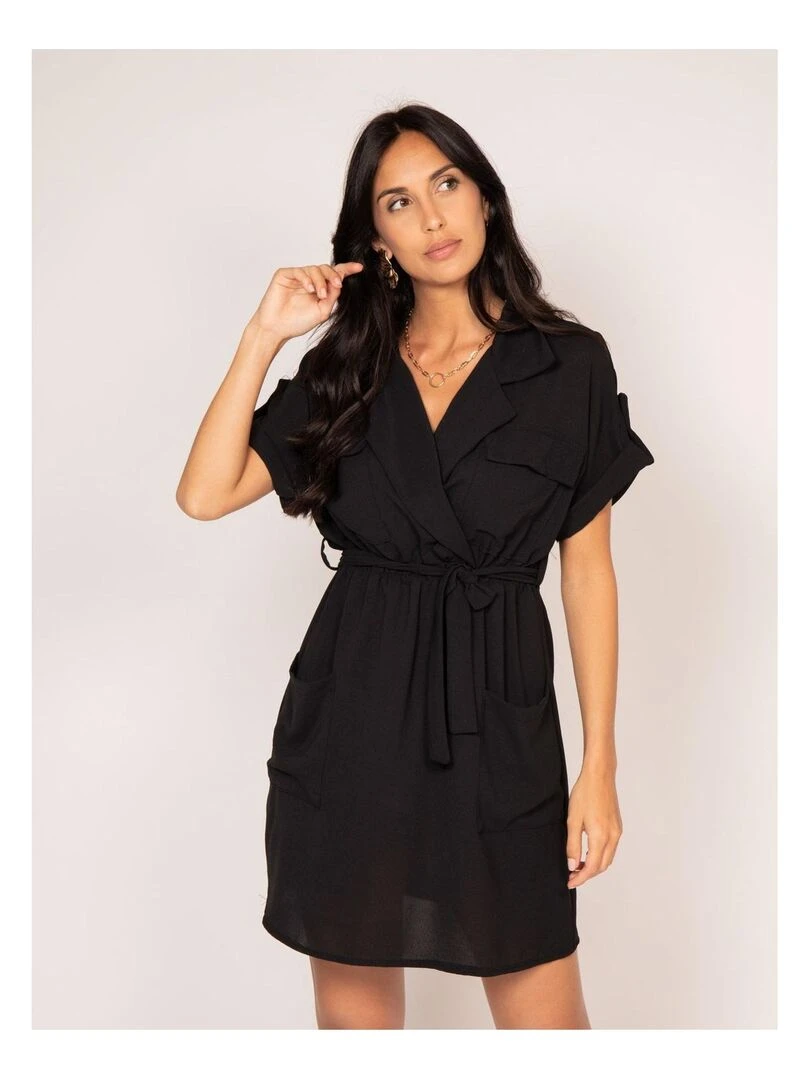Robe courte IJOLY Noir
