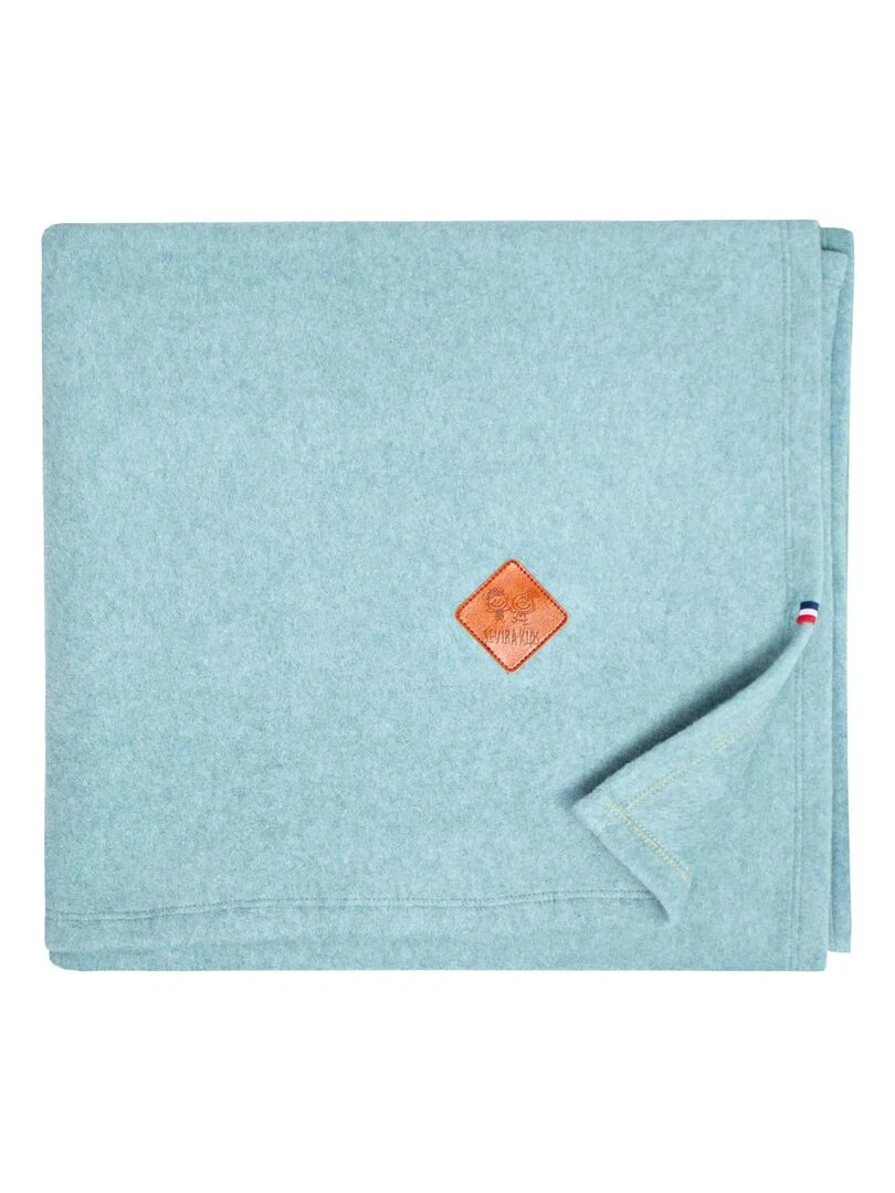 Couverture polaire 100% coton ultra doux Vert