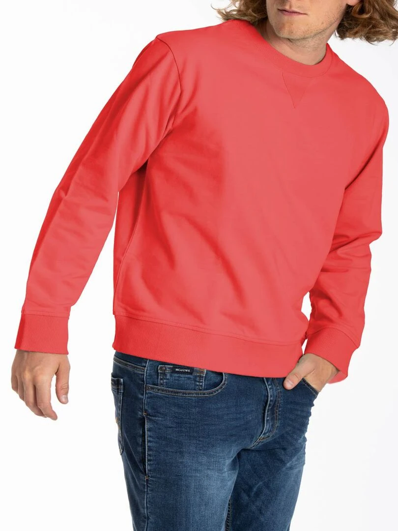 Sweat à col rond MEDARD 'Rica Lewis' Rouge