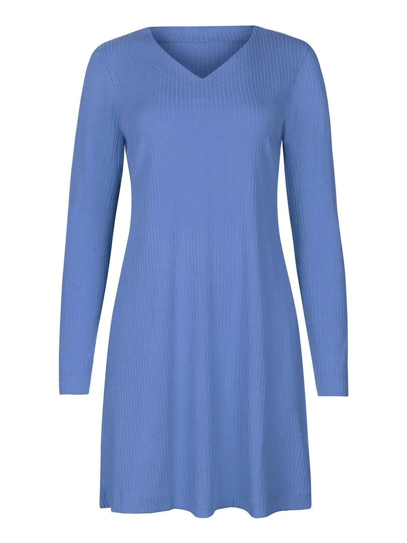 Chemise de nuit manches longues Lucky   Orange