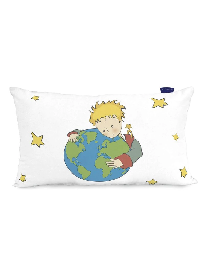 Housse de coussin Migration "Happyfriday"   Blanc