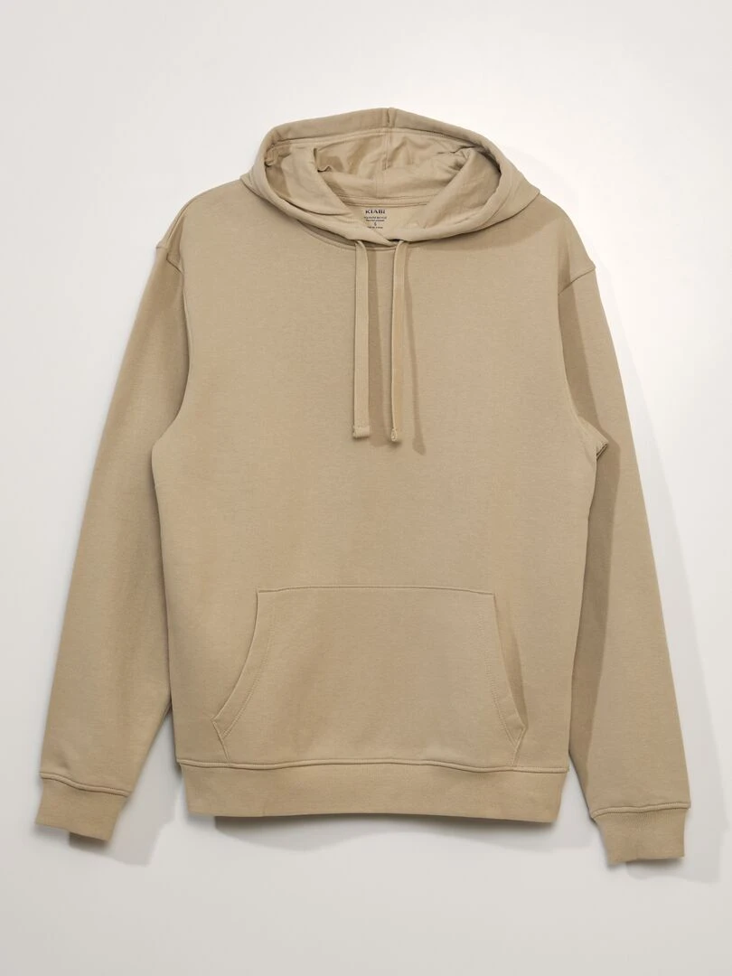 Short à rayures en lin mélangé   Beige