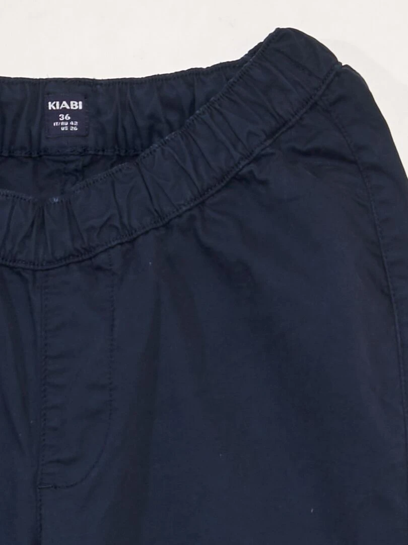 Chino à taille élastiquée So Easy Bleu