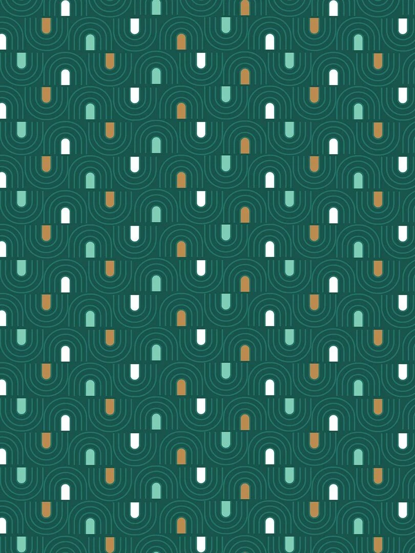 Nappe Toile cirée au mètre abstrait Bleu