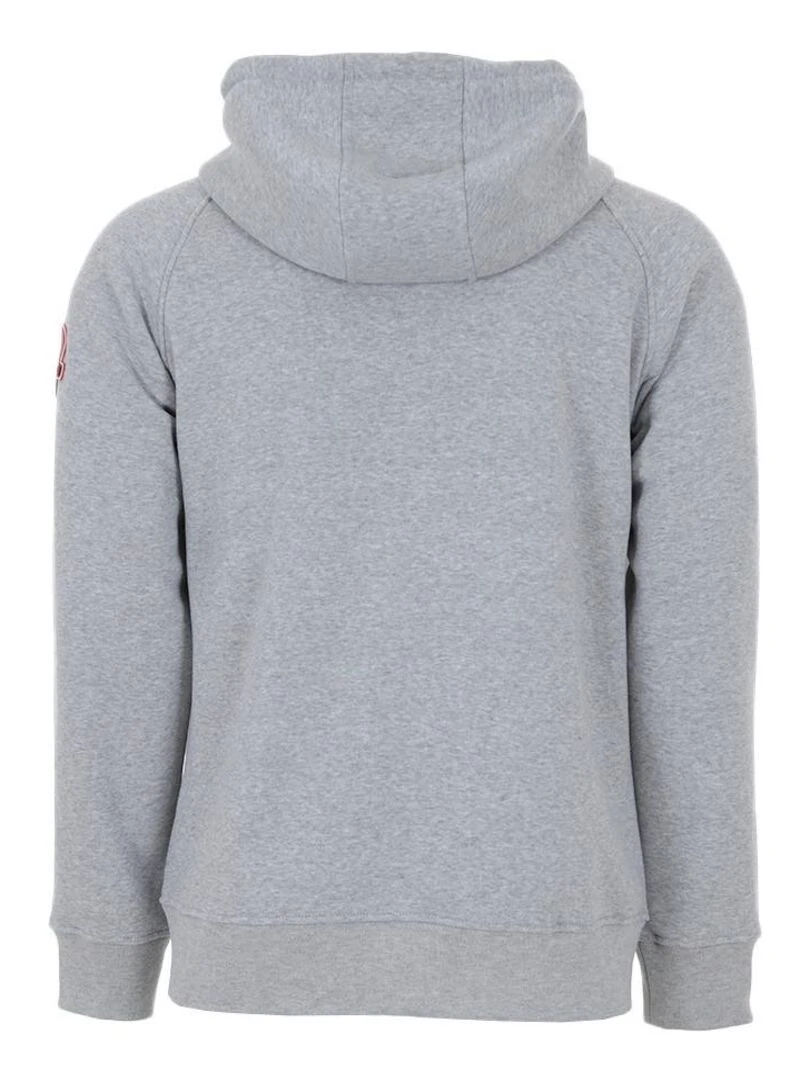 Sweat zippé à capuche homme CAUVY DEGRE CELSIUS Gris
