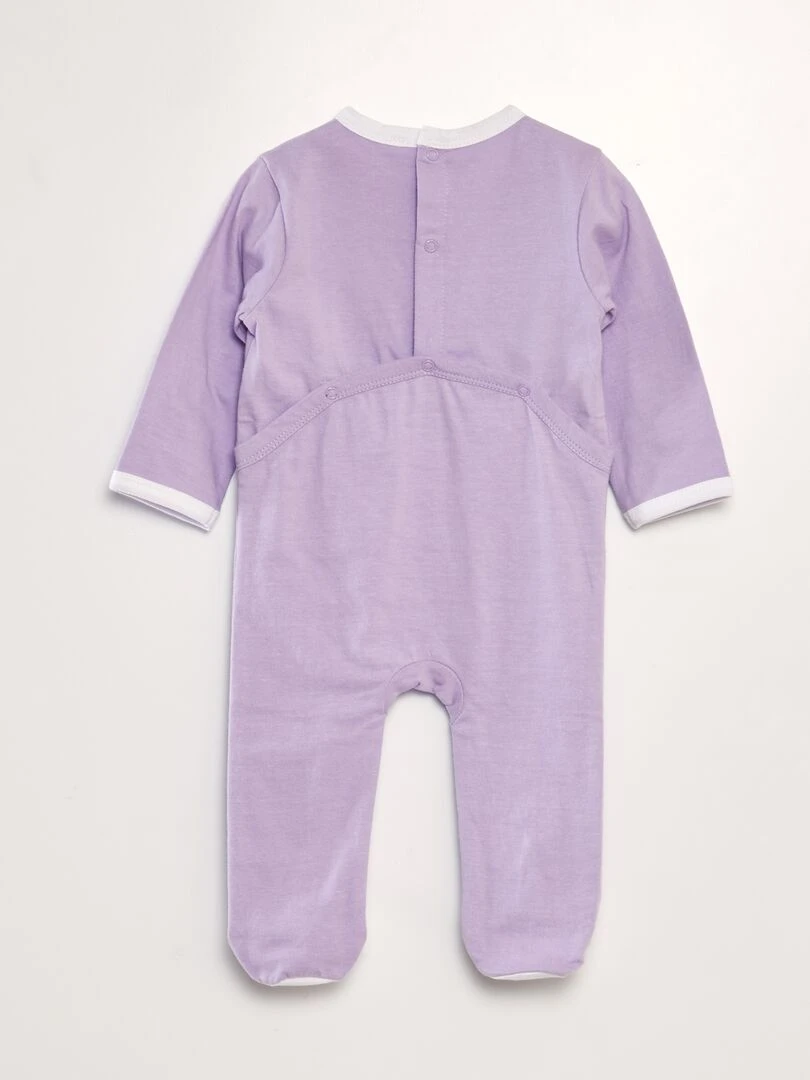 Pyjama dors bien 'NYU'   Violet