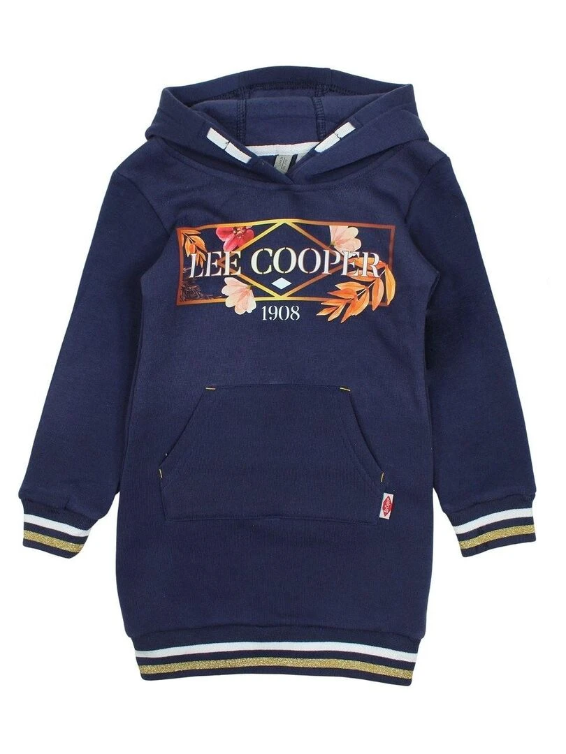 Lee Cooper Robe Pull fille imprimé Lee Cooper Bleu marine