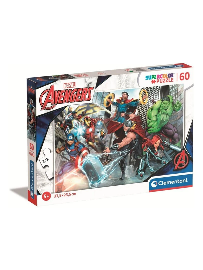 Puzzle 60 pièces : Avengers N/A