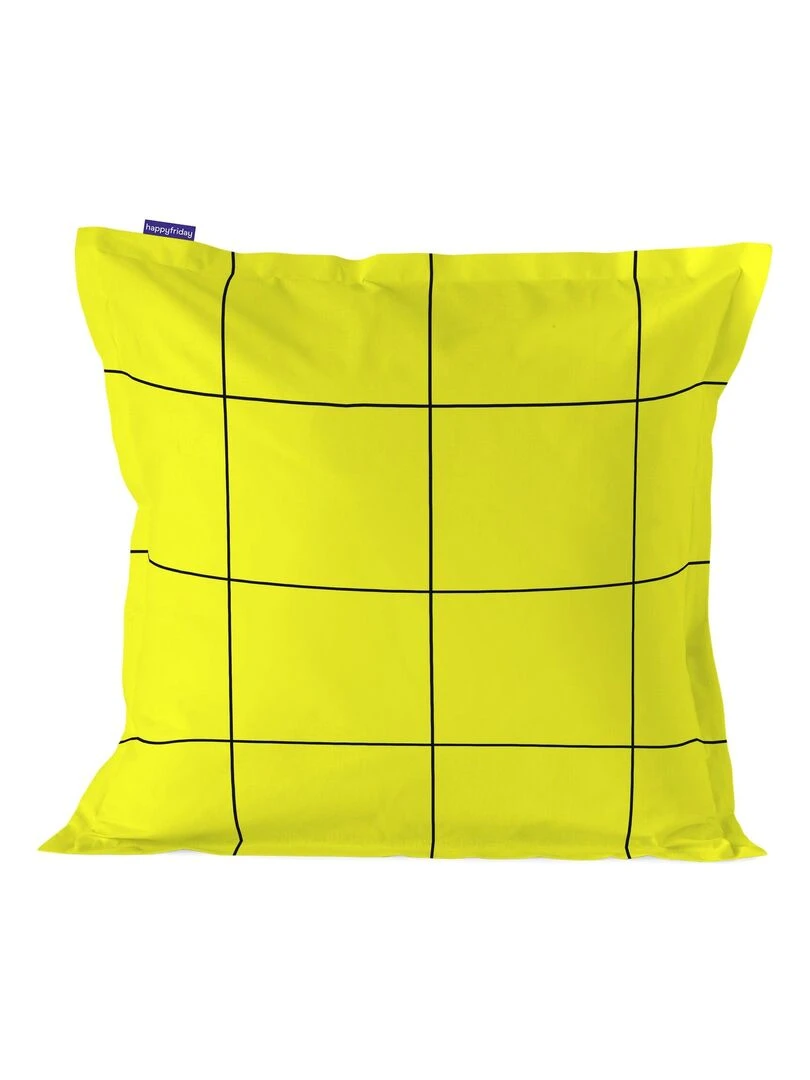 Housse de coussin Firefly "Happyfriday" Blanc