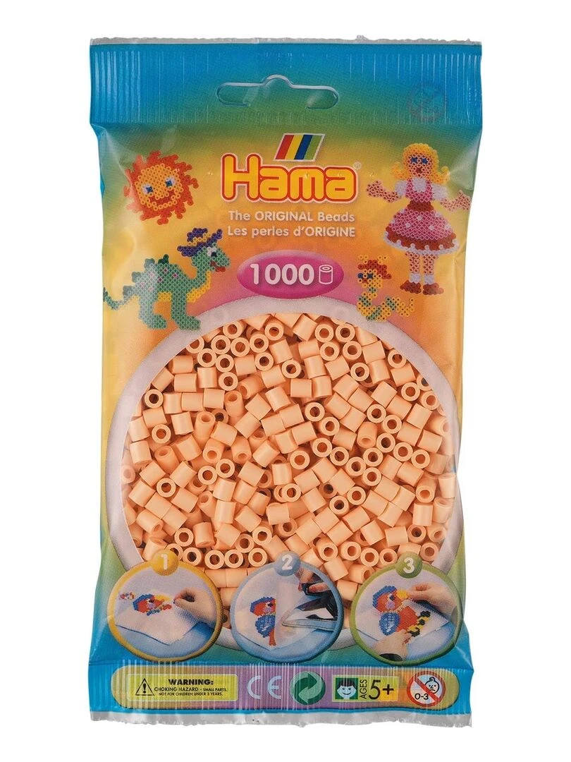 sac de perles à repasser 1000 pièces peau claire N/A