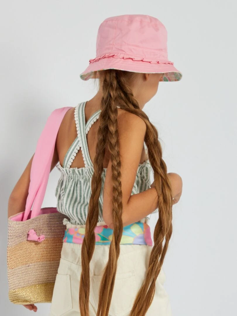 Débardeur rayé   Vert