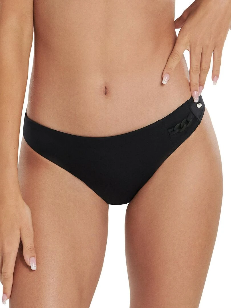 Bas maillot slip de bain Palma Noir