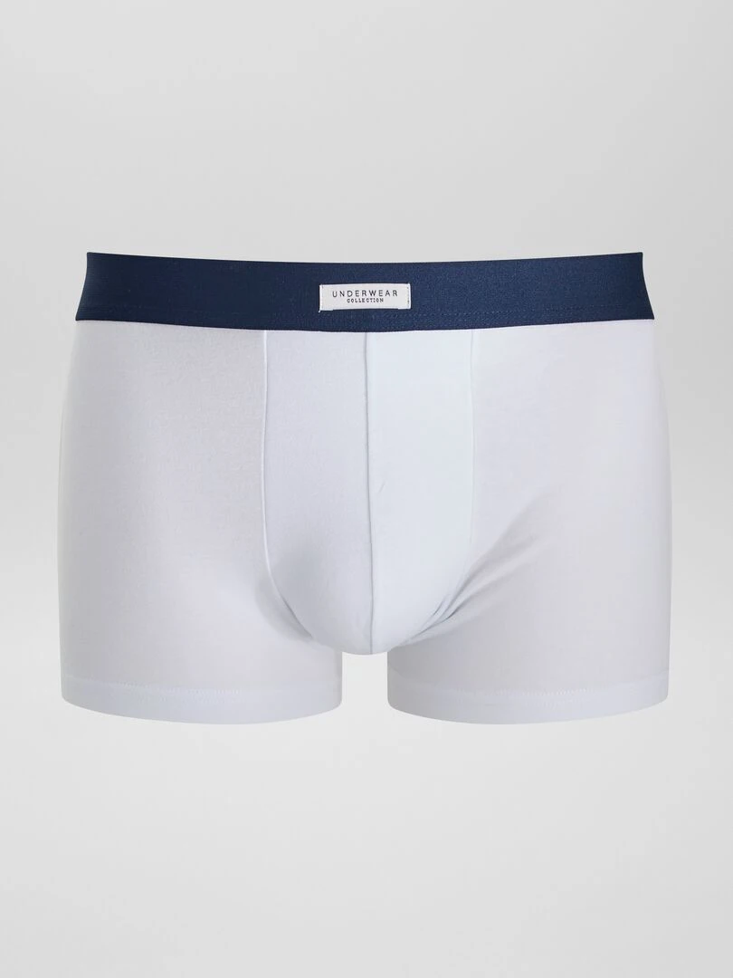Lot 3 boxers stretch   Gris/vert/blanc