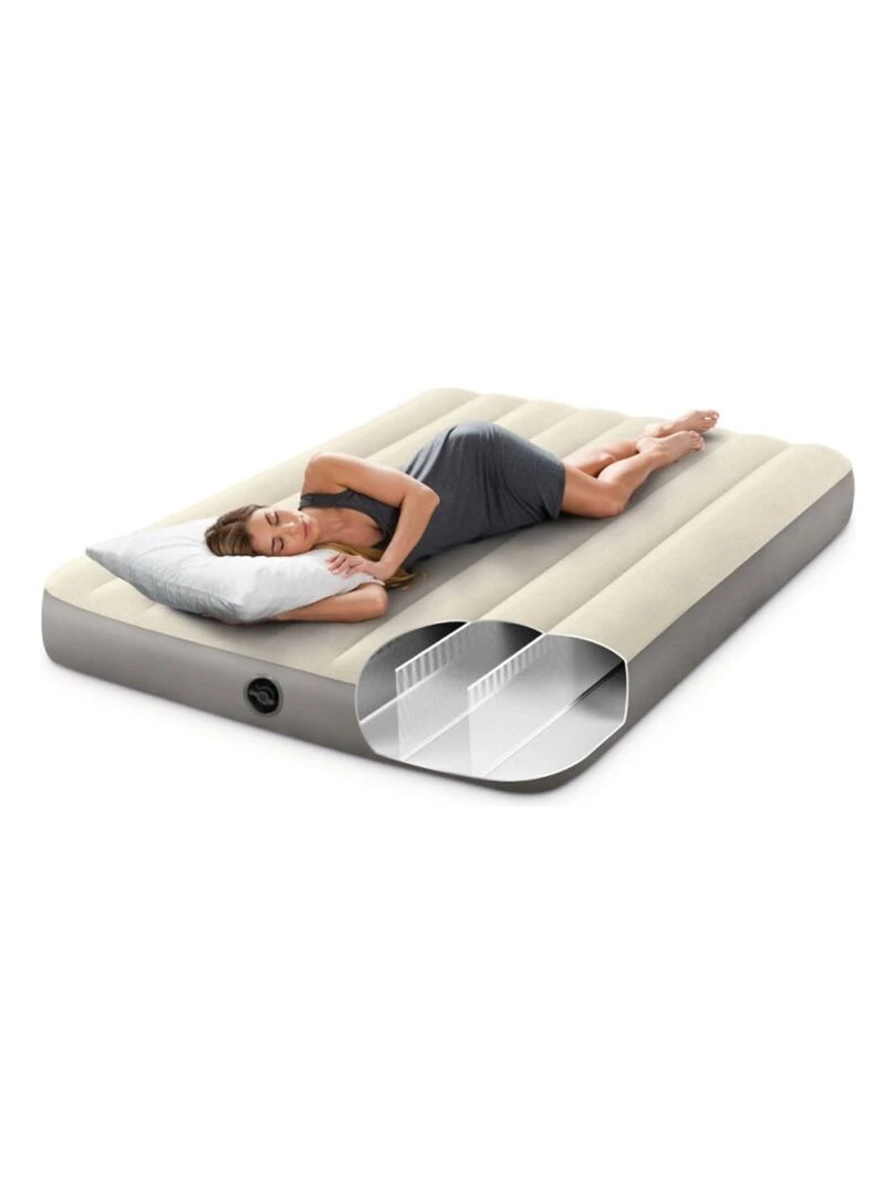 Matelas gonflable Single High Large 2 personnes   N/A