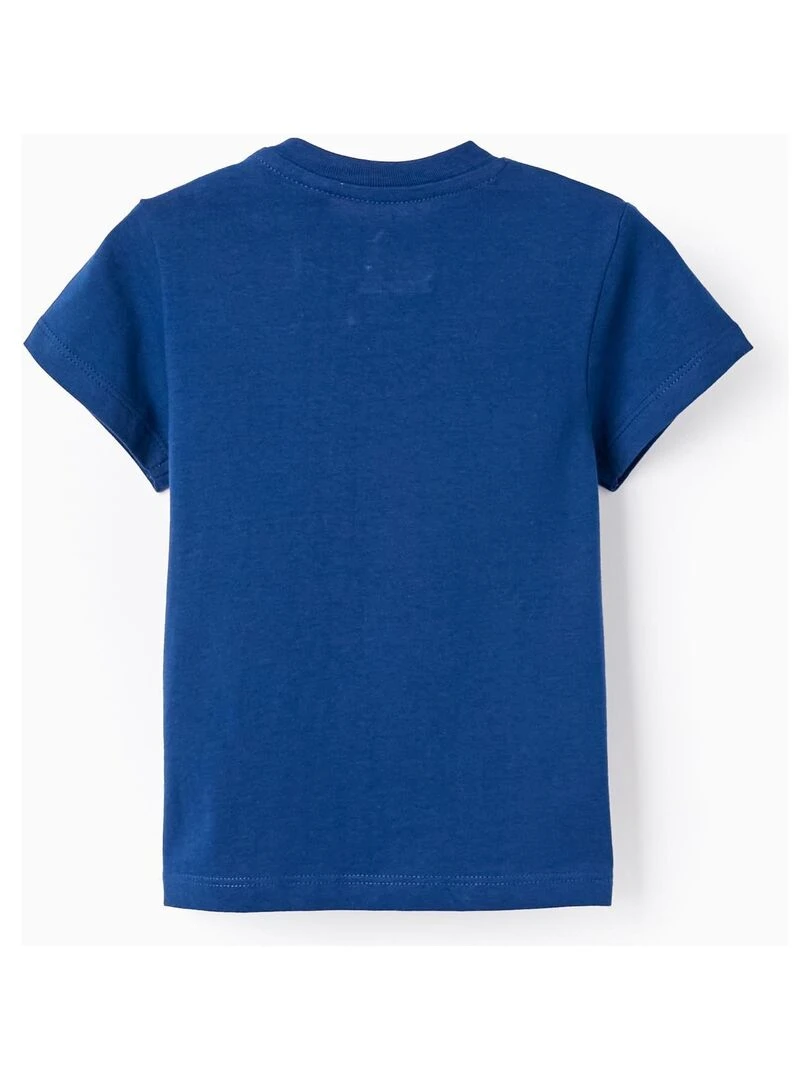 2 T shirts en Coton pour Bébé Garçon 'Requin' manches courtes EXPLORING AUSTRALIA Bleu foncé