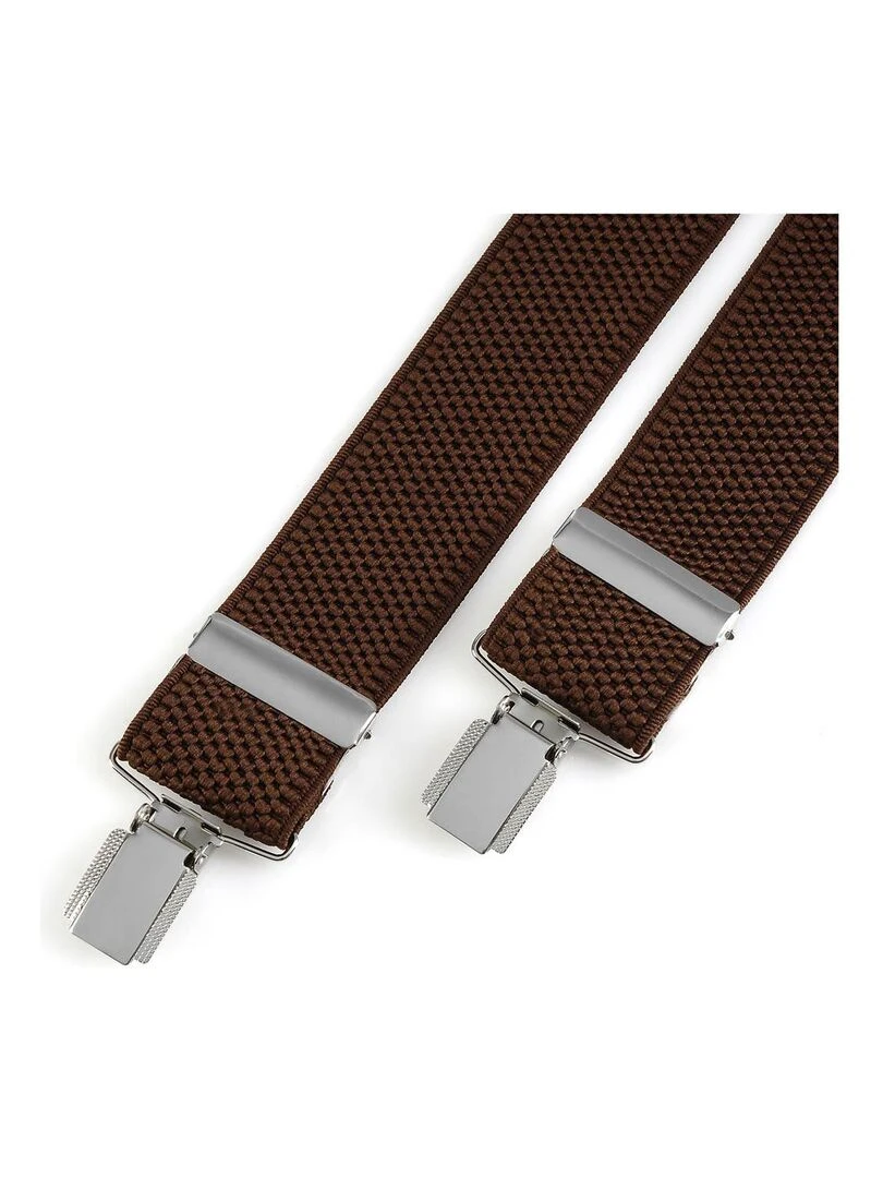 Bretelles Rudy Fabriqué en Europe Marron