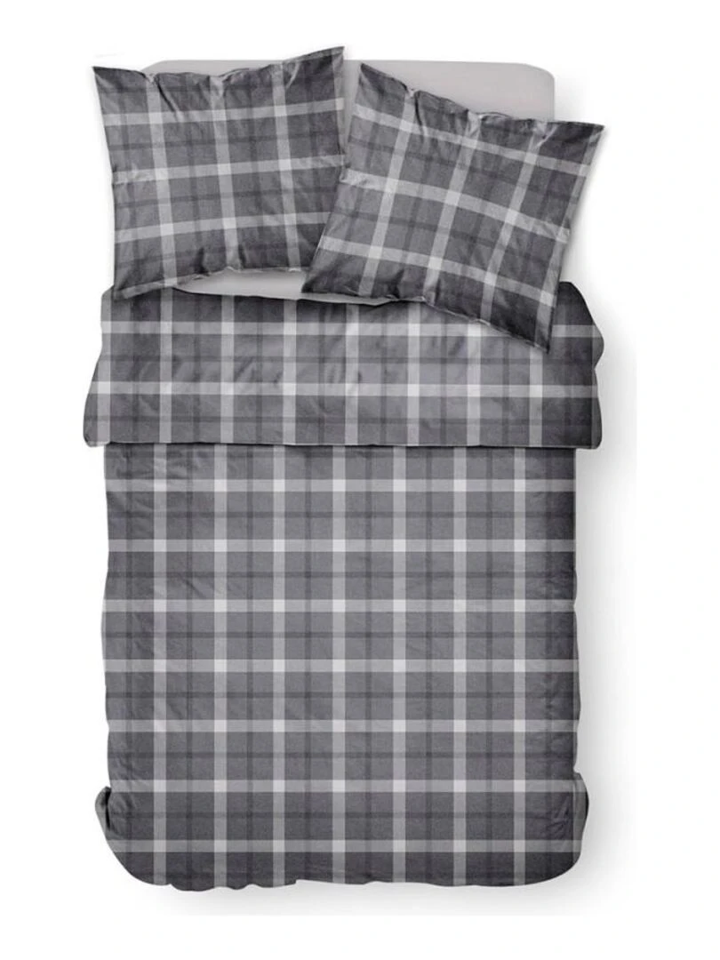Housse de couette  Winter Comet + taie(s) 100% coton 57 fils   Gris