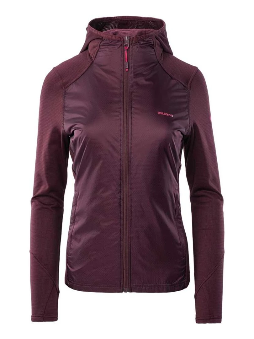 Iguana Veste SELVA Rouge pourpre