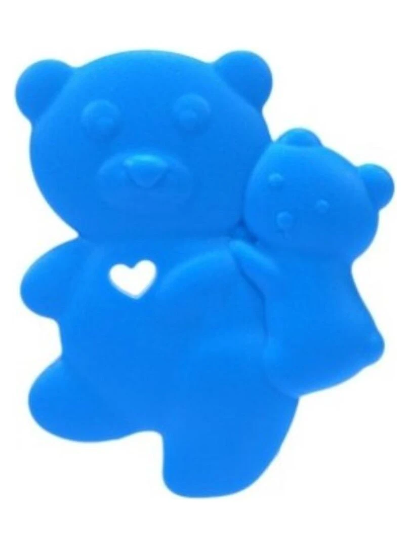 Jouet de Dentition Non Toxique Ourson Bleu