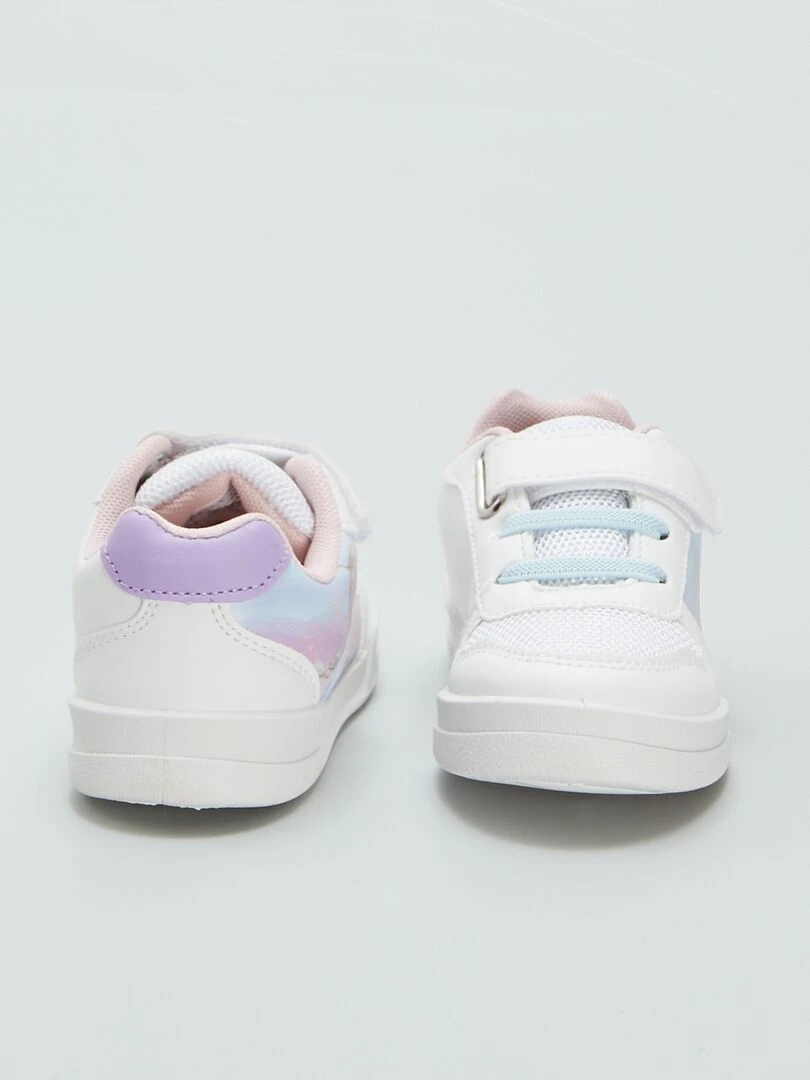 Baskets en toile ''Reine des neiges' de 'Disney'   blanc