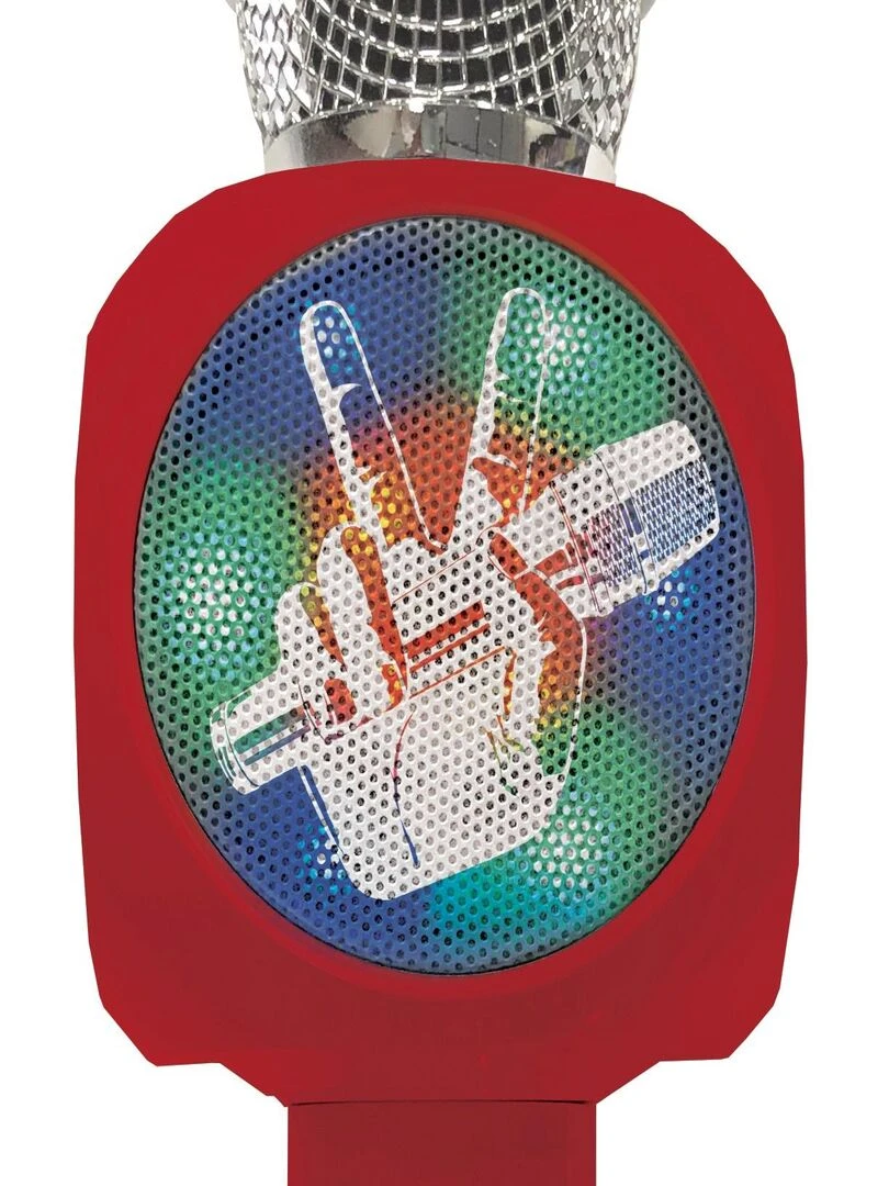 Micro Karaoké Sans Fil Avec Enceinte Bluetooth® Intégrée The Voice  Fonction Changement De Voix   N/A