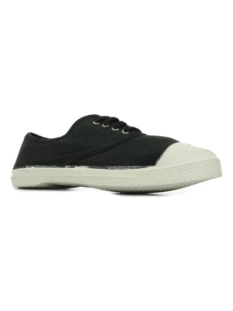 Baskets Bensimon Tennis Lacets gris anthracite
