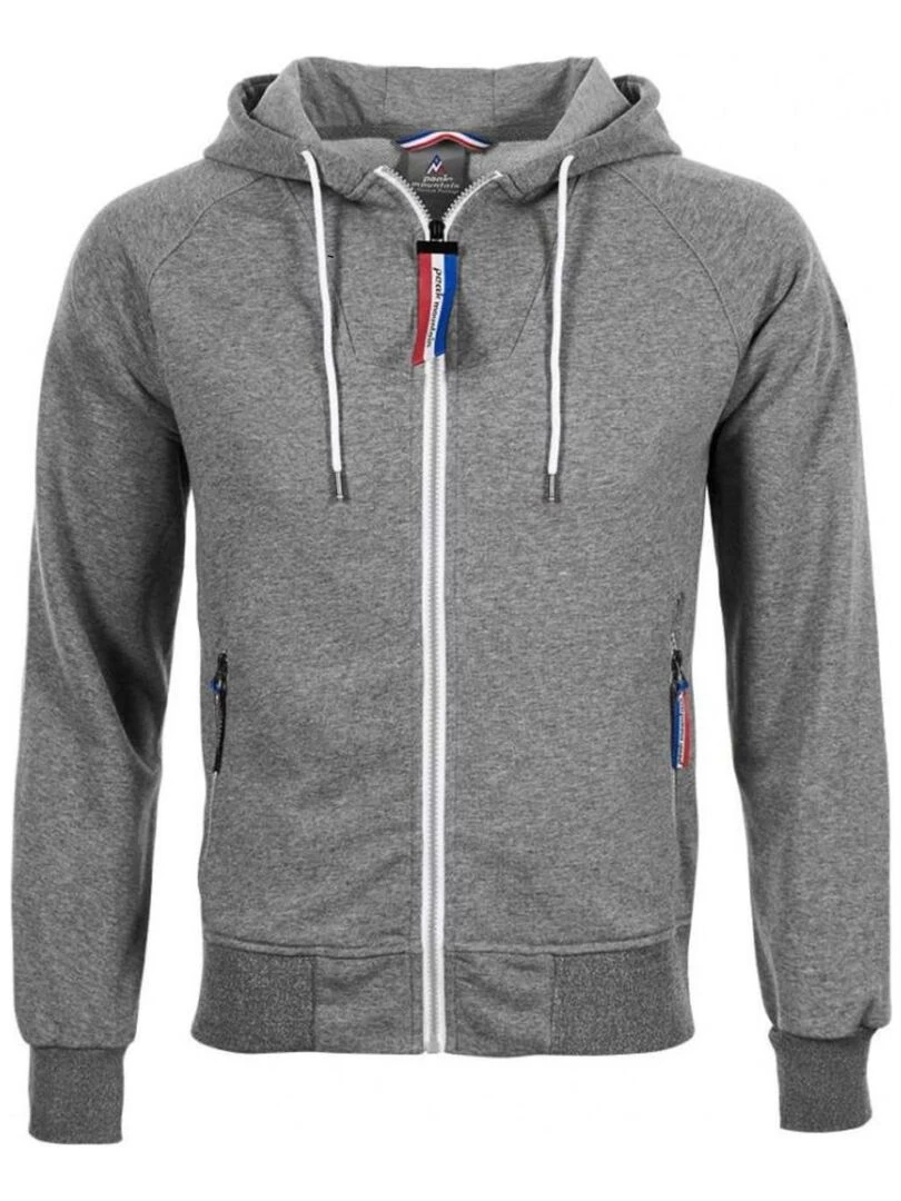 Sweat à capuche homme CANDORE PEAK MOUNTAIN Gris