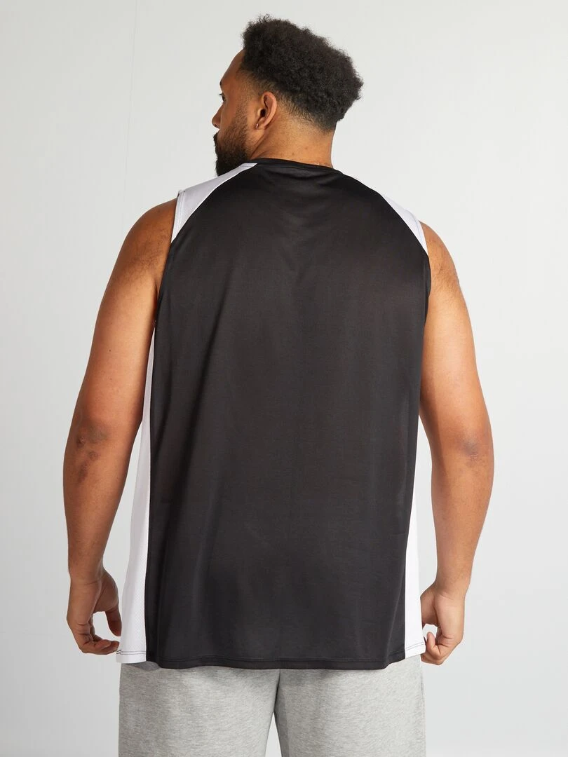 Pantalon de jogging à détails contrastés   noir