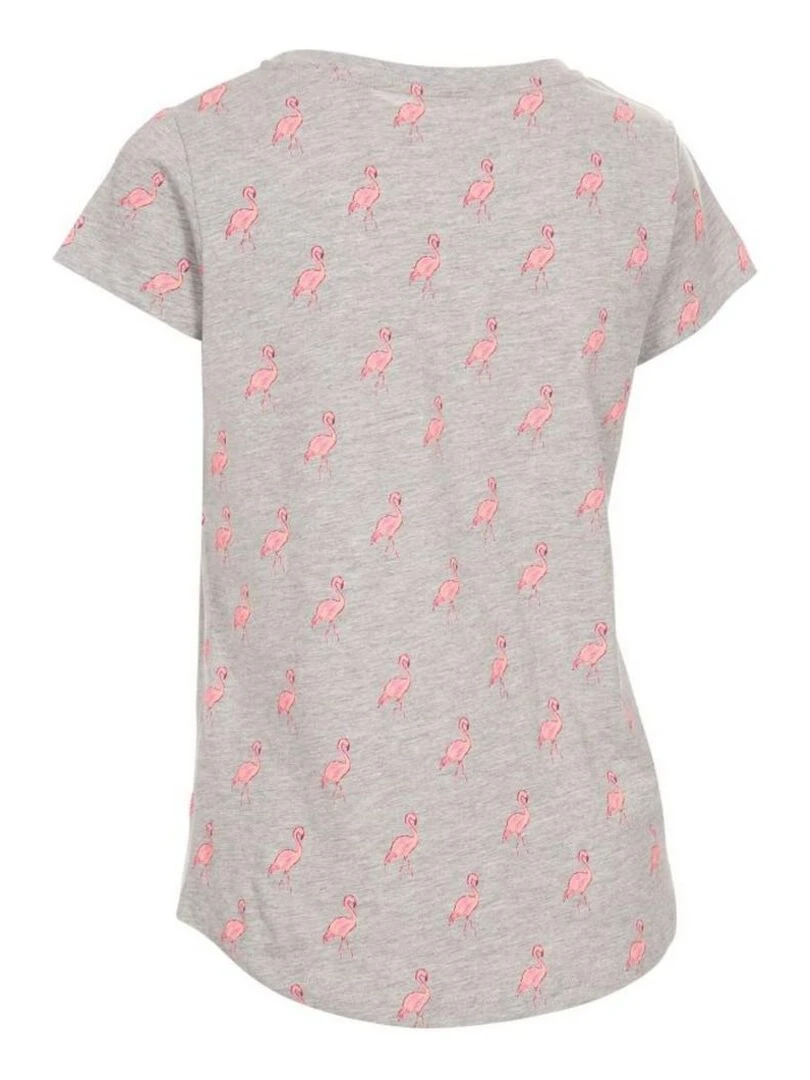 Trespass T shirt imprimé CAROLYN Gris
