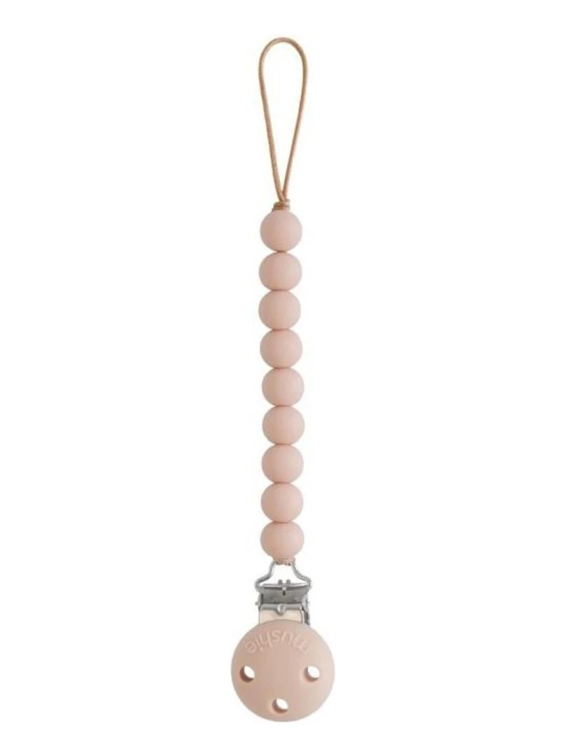 Attache sucette Mushie Hera Rose Mushie Rouge