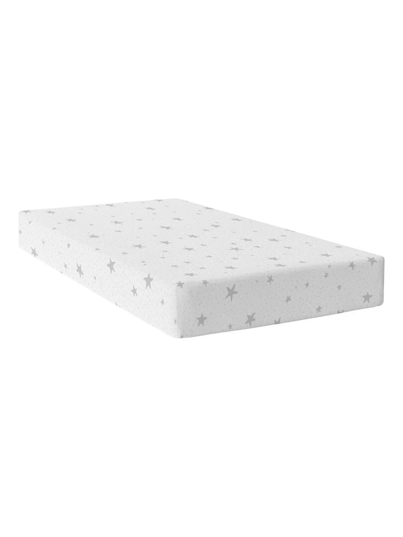 Drap housse Little star "Happyfriday" Gris