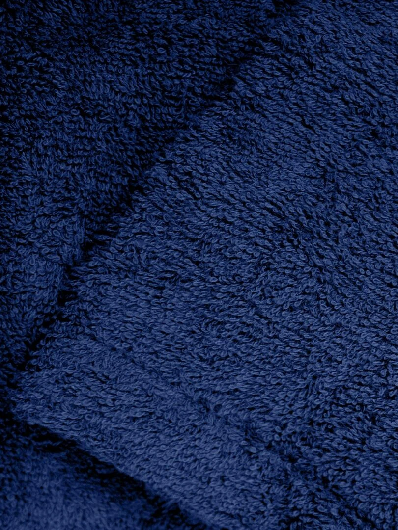 Peignoir adulte 100% coton  PARIS 2024 JEUX OLYMPIQUES ANNEAUX   Bleu marine