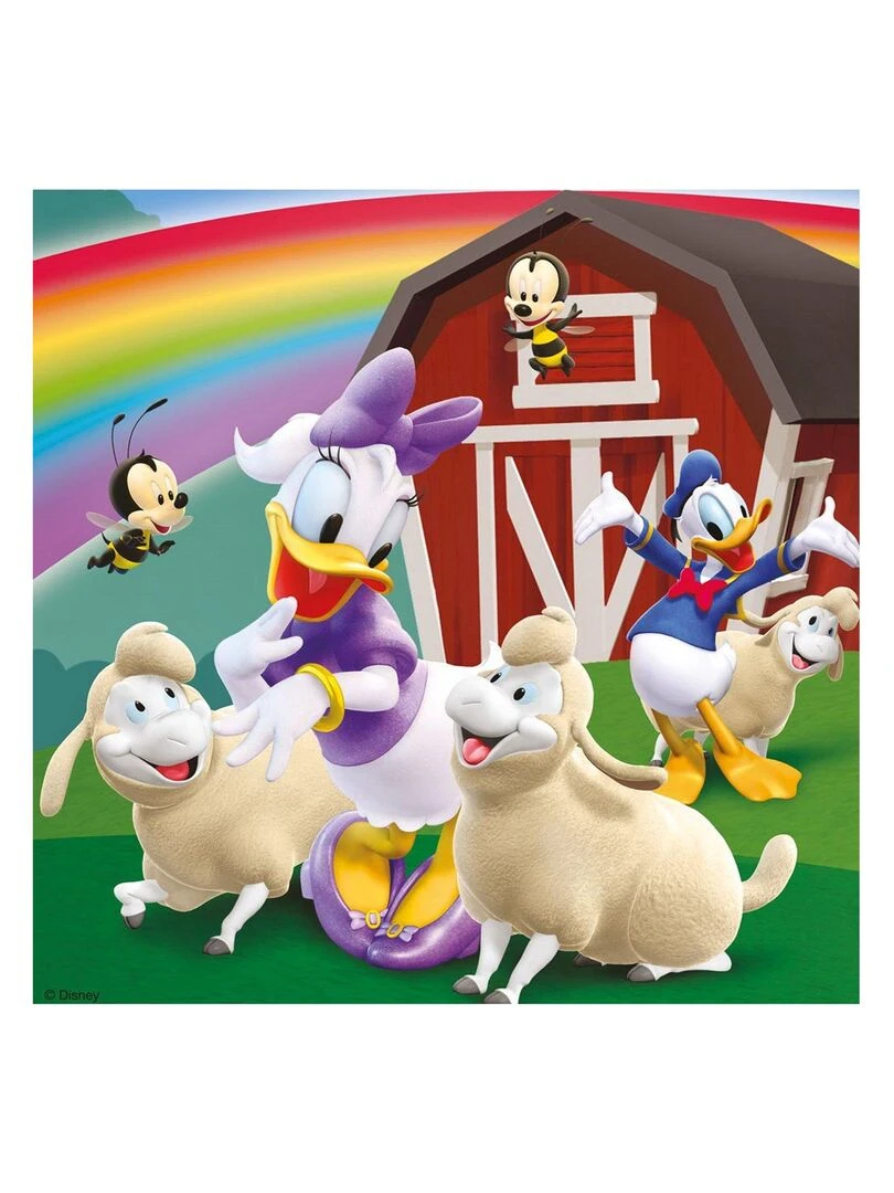 Puzzle 3 x 49 pièces Tout le monde aime Mickey N/A