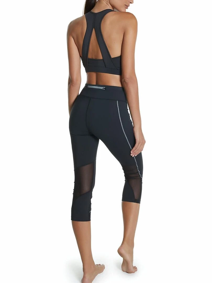Legging de sport 7 8 Tech ST2 noir   Noir
