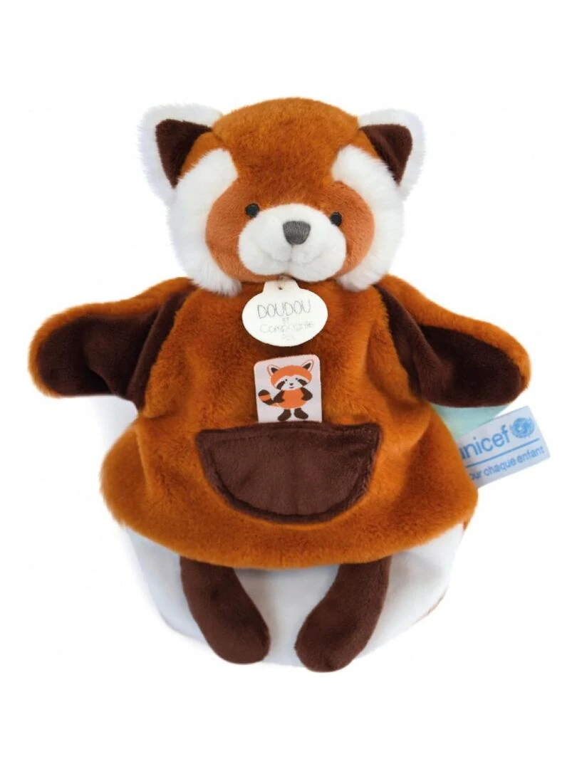 UNICEF PANDA ROUX marionnette Marron