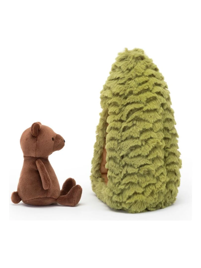 Forest Fauna Bear   Multicolore