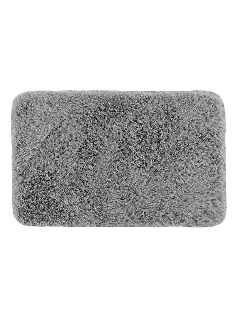 Tapis rectangulaire Queeny gris Gris