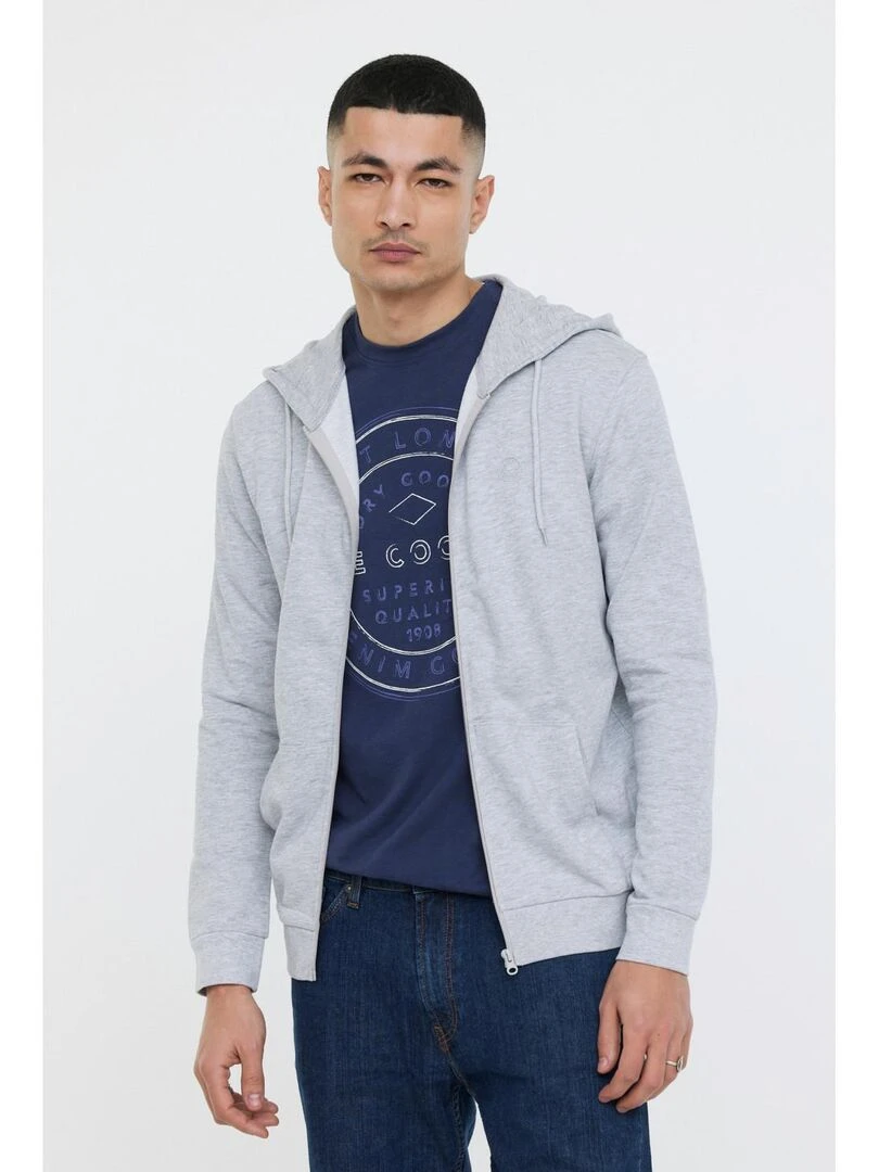 Lee Cooper Sweatshirt manches longues coton regular ETIENNE Bleu