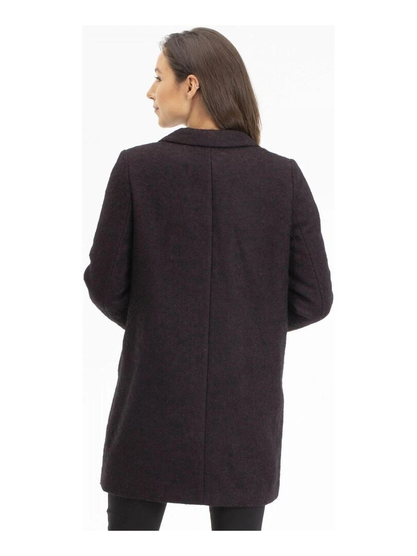 Manteau  MELISSA   Gérard Pasquier   Violet prune