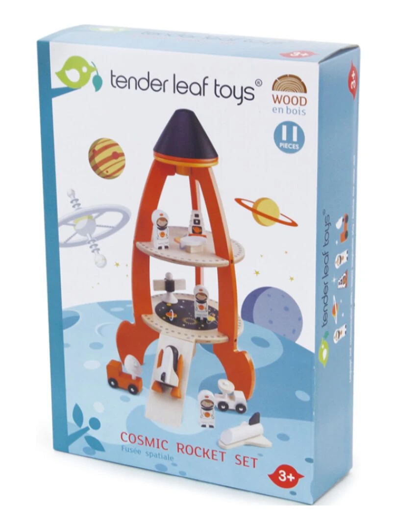 Fusée cosmique en bois   N/A